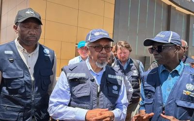 WHO chief visits epicentre of Ebola outbreak in DR Congo