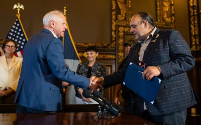 Walz signs legislation paving way for return of 3,400 acres to Fond du Lac Band